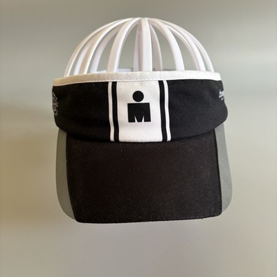 IRONMAN BOCO GEAR BLACK WHITE VISOR ANYTHING IS POSSIBLE ONE SIZE