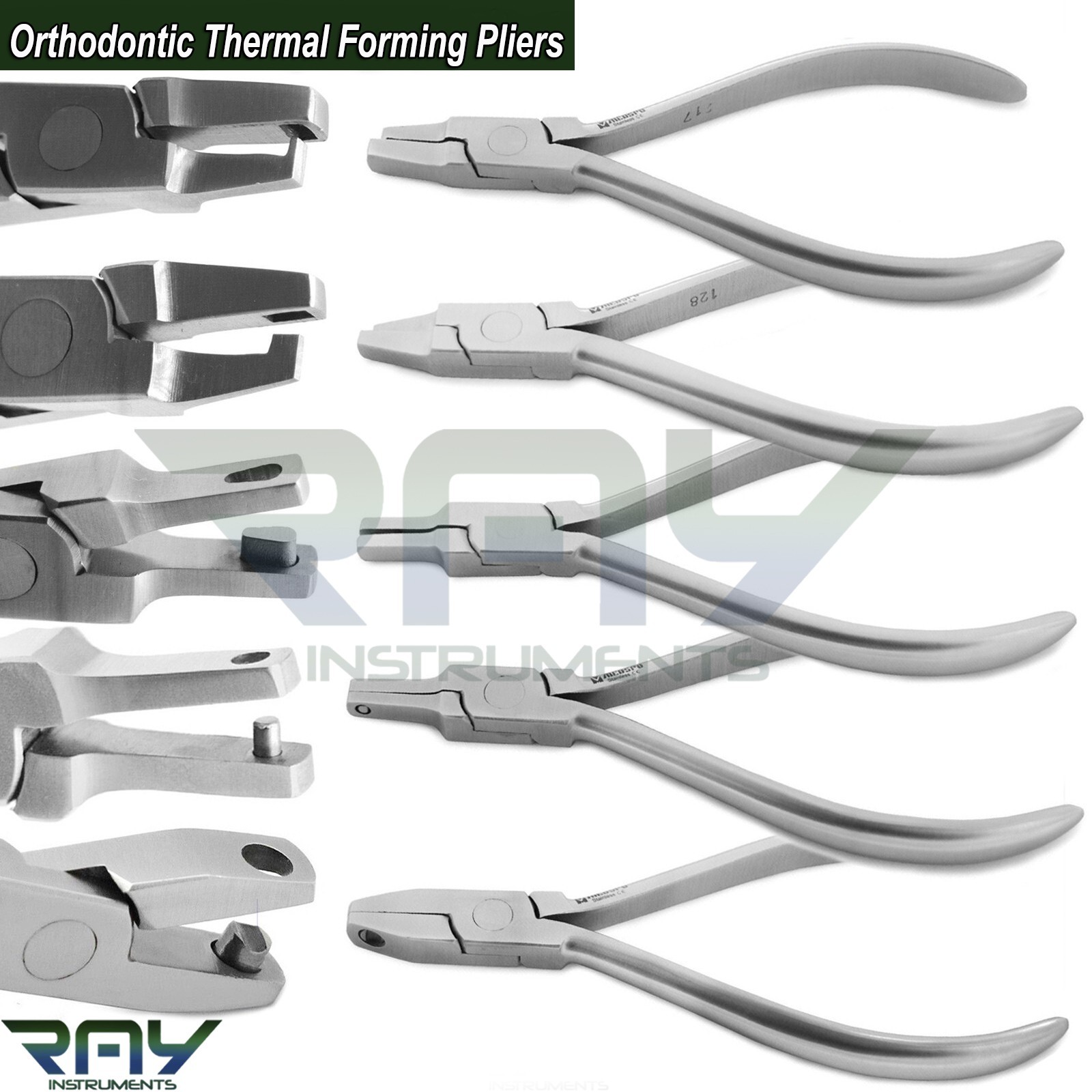 X5 Orthodontic Thermal Forming Pliers Retainer Clear Aligner Braces Dental Plier