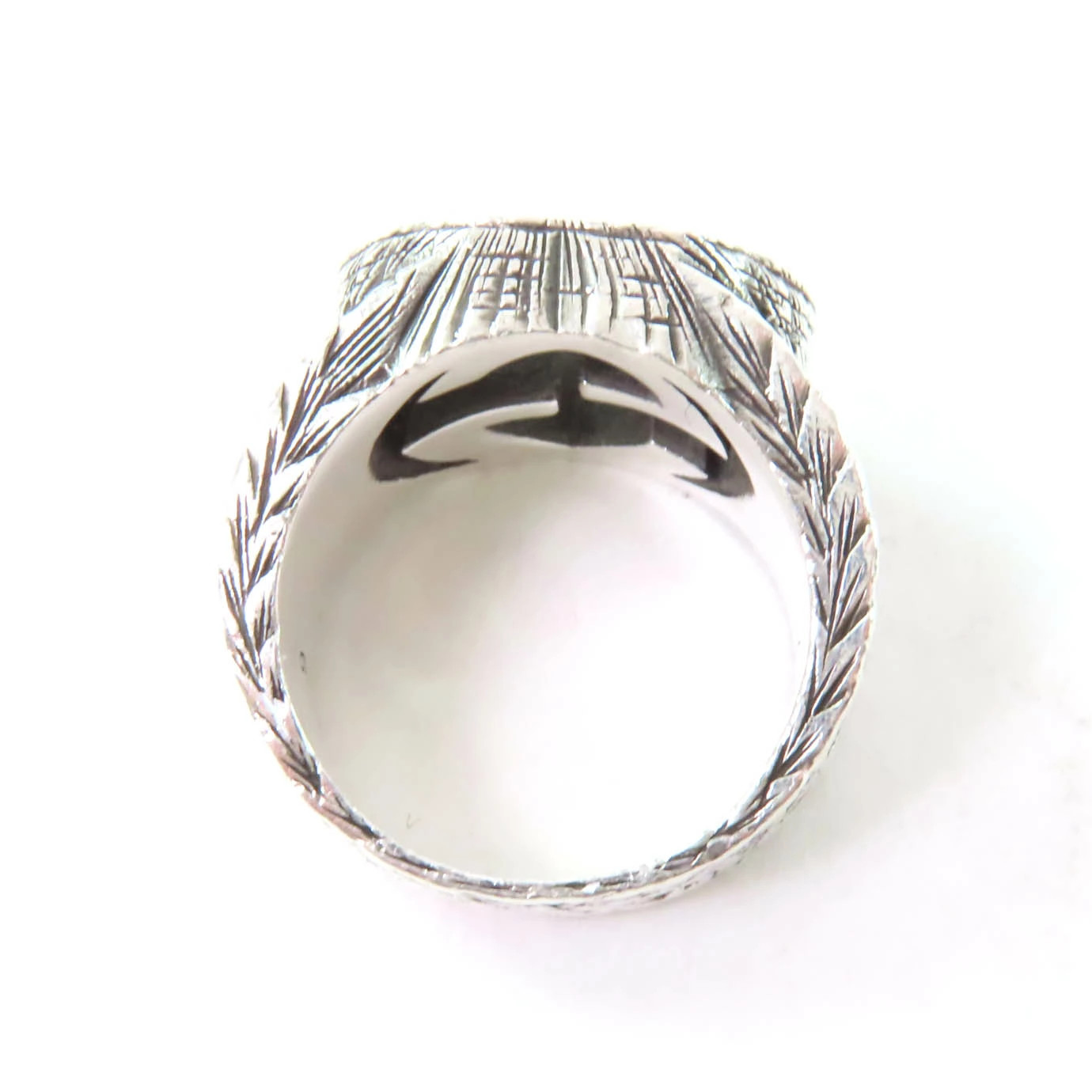 GUCCI 455302 Interlocking Arabesque ring AG925 Si… - image 5