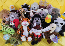 Lot of 20 Coca-Cola International Collection Plush Beanbag Animals