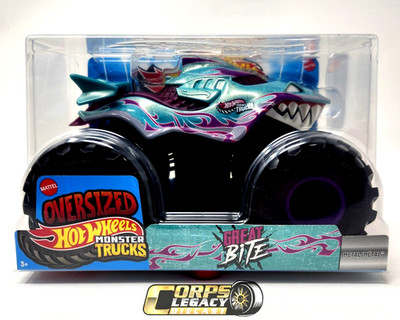 Hot Wheels Monster Trucks 1:24 Oversized Great Bite 2026 B Case NEW Mattel