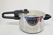 T-FAL  Stainless Steel 6.4Qt 6L Stove Top Pressure Cooker 