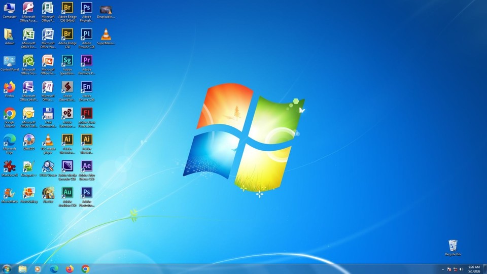 Desktop Computer Dell - Windows 7 64bit Pro - MS Office - Software ...