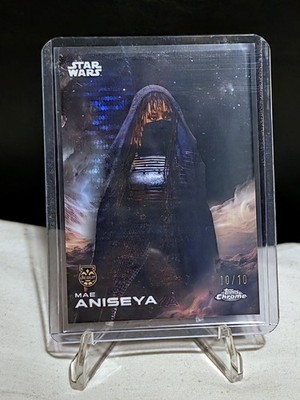 2025 Topps Star Wars Chrome - Mae Aniseya #86 - Black Pulsar Refractor /10