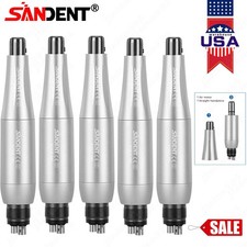 360° Swivel Dental Hygiene Prophy Handpiece Air Motor 4 Holes W/ 4:1 Nose Cone A