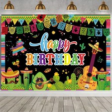 Mexican Party Decorations Mexican Fiesta Theme Backdrop, Mexican Cinco De May...