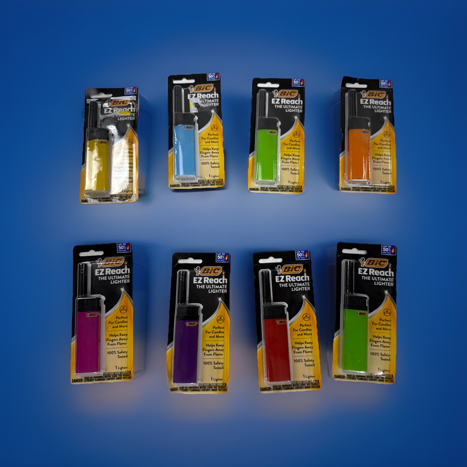 , Ultimate Lighter With Wand For Candles, 4 Pack