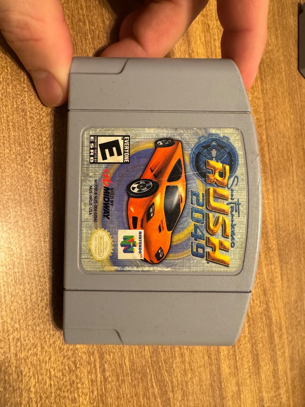 San Francisco Rush 2049 (Nintendo 64) N64 authentic racing sport video game