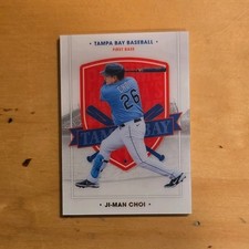 Panini Chronicles America's Pastime 2021 Ji-Man Choi #55 Tampa Bay Rays Card
