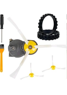 Side Brush Motor Module Part ，Compatible Roomba， 500 600 700 800 900 I7 E6 E KIT