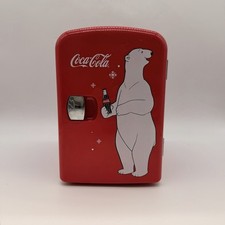 Mini réfrigérateur refroidisseur réchauffeur Coca-Cola KWC-4 Koolatron ours polaire AC/DC rouge