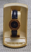 Vintage Lorus V500-6A80 Gold Plated Blue Dial Band Quartz Ladies Watch