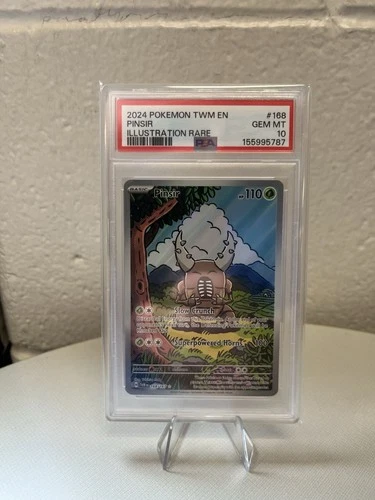 Pinsir Illustration Rare PSA 10 168/167 Sv06 Twilight Masquerade 2024 GEM MINT