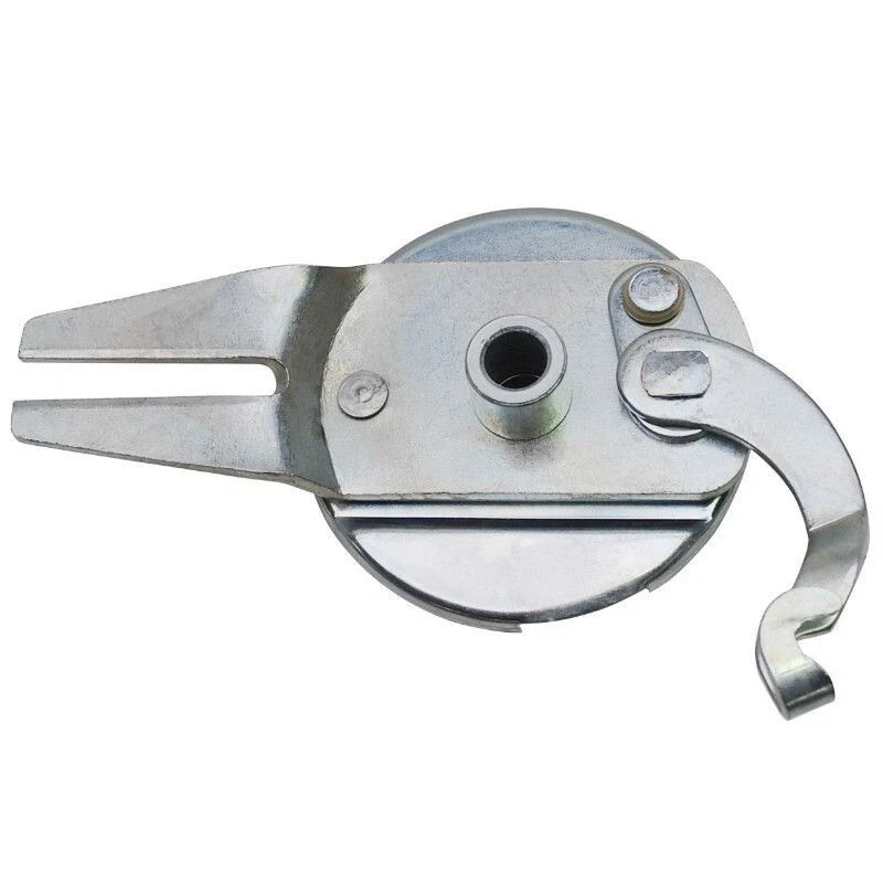 Flasque avec mâchoires de frein arrière d'origine Ø80 mm axe 12 mm pour Peugeot 103 SP MVL
