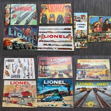 Vintage Original Lionel Trains Post War Train Catalogs Lot 12 1949-1962 1950's