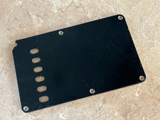 1970s Fender Stratocaster guitar tremolo back cover black