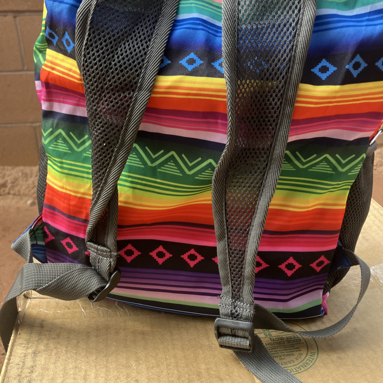 Wilcor Be Outdoors 17L Backpack Southwestern Aztec Geometric 