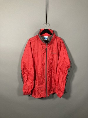 Columbia Titanium Cagoule Jacke - Größe XXL - Rot - Top Zustand - Herren