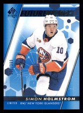 2022-23 SP Authentic Limited Blue #192 Simon Holmstrom FW /399