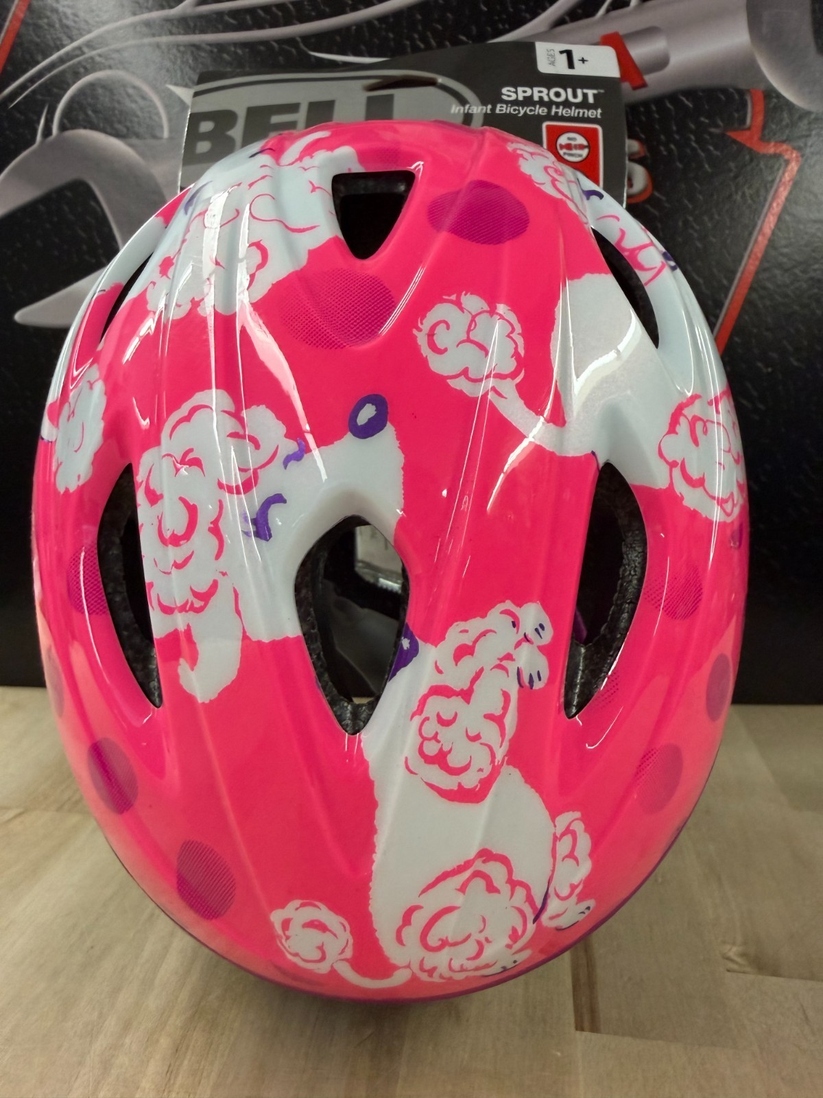 Bell "Sprout" Infant Bicycle Helmet ~ Brand New ~ Ages 1+ ~ With Reflectors