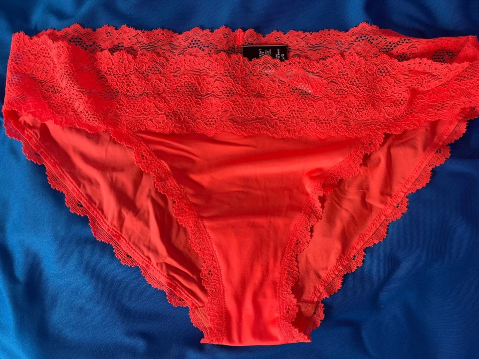 Pack de 2 Bikini L Victoria's Secret Muy Sexy L Neón, L Rosa Pierna Alta Brasileño Foto 2 de 4