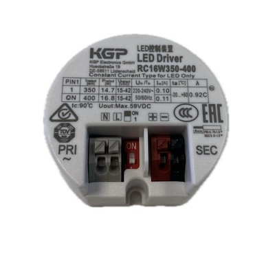 LED Treiber Trafo Driver Power Supply KGP RC16W350-400 15-42V 400mA