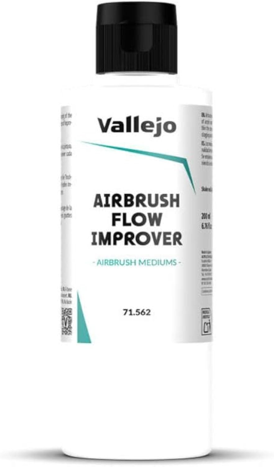 Vallejo Airbrush Flow Improver - 200ml bottle with Dropper Cap - Image 6