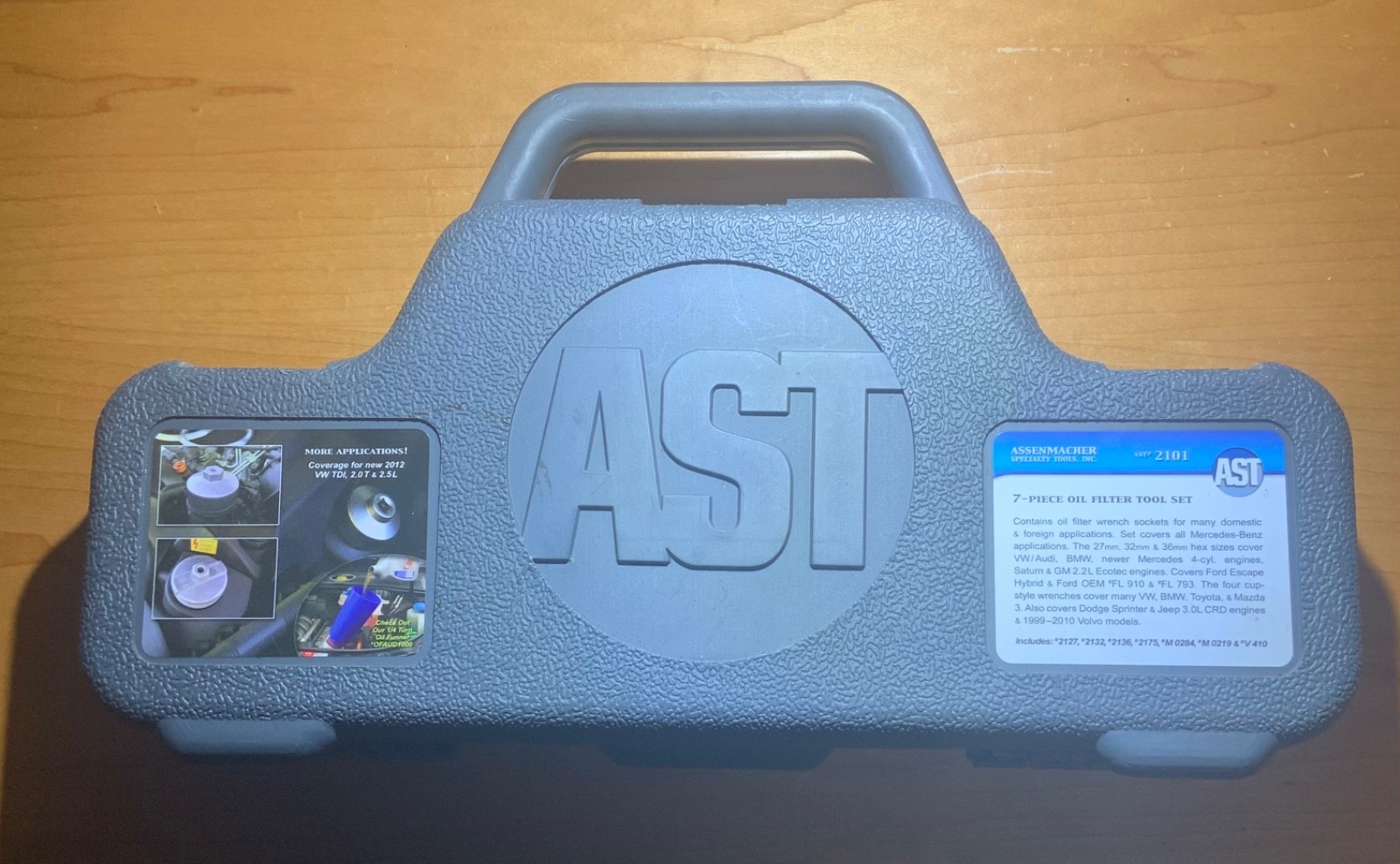 Assenmacher Specialty Tools AST# 2101   7 Piece Oil Filter Tool Set