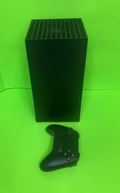 Microsoft Xbox Series X 1TB Video Game Console - Black wiith controller + cords