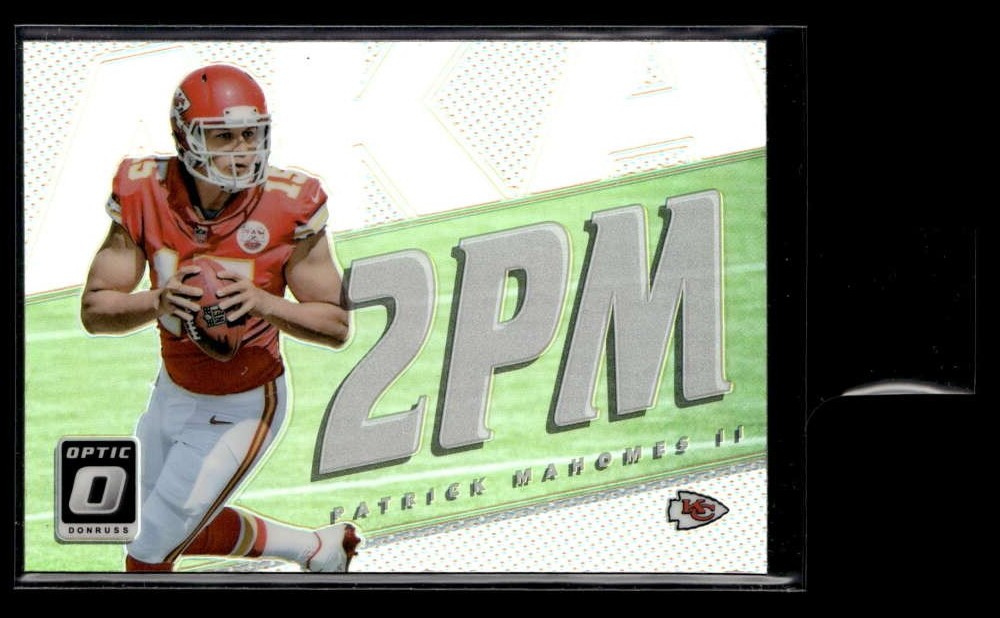 2017 Donruss Optic Patrick Mahomes II AKA #30 Rookie Chiefs SE2461