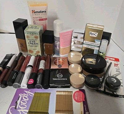 Skincare Makeup Lot Co Covergirl Colorstay Roc Bare Minerals 29 Items Gift 