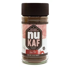 nuKAF By Instant Chicory Coffee Alternative with Cocoa, Brews Like Regular Co...