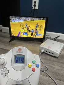 Sega Dreamcast Sports Bundle NFL NBA MLB 2k1 Complete In Box CIB Console