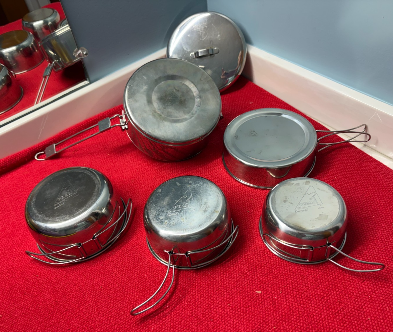 Tmess Kit PEAK 1 Coleman Camping 6 piece 5.5