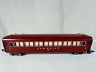 Excellent American Flyer S-Gauge #735 New Haven Coach in Red — photo 5