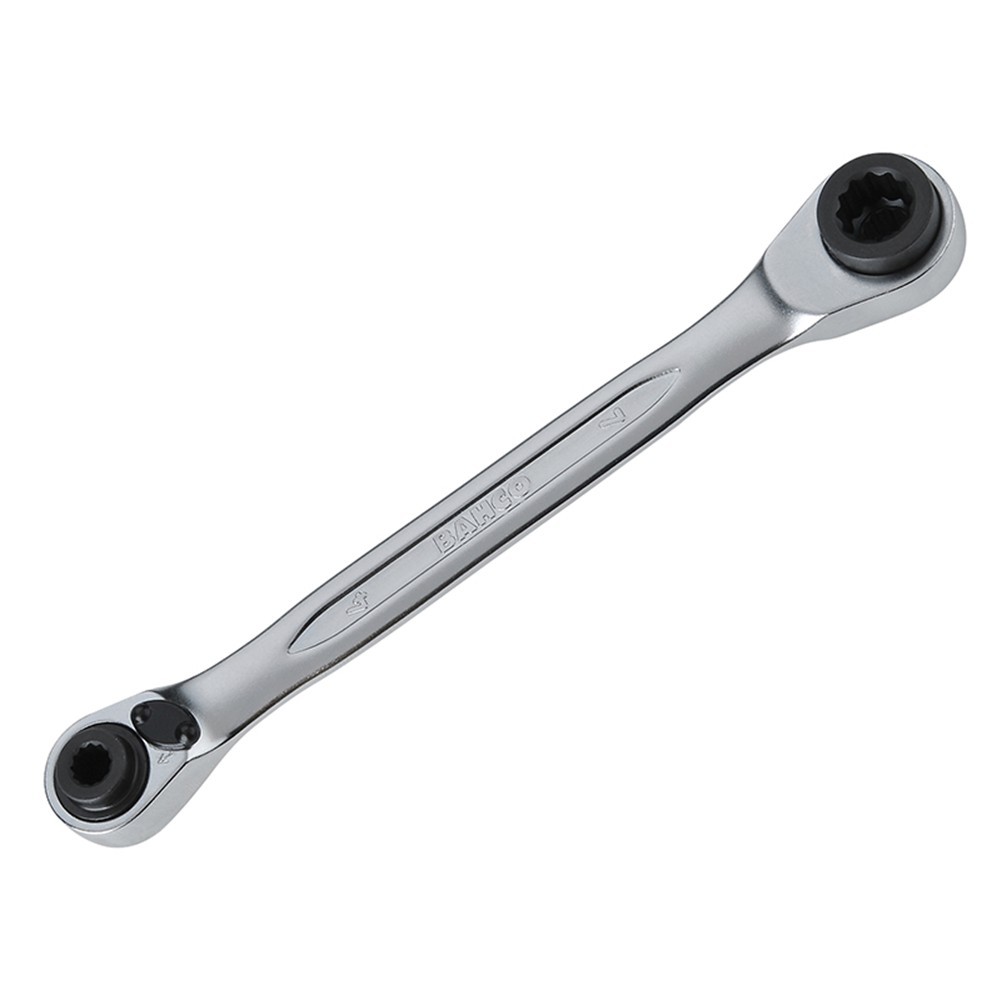 Bahco S4RM-4-7 S4RM Series Reversible Ratchet Spanner 4/5/6/7mm - Image 5
