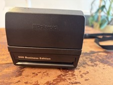 Polaroid 600 Business Edition Instant Film Camera With Strap Untested