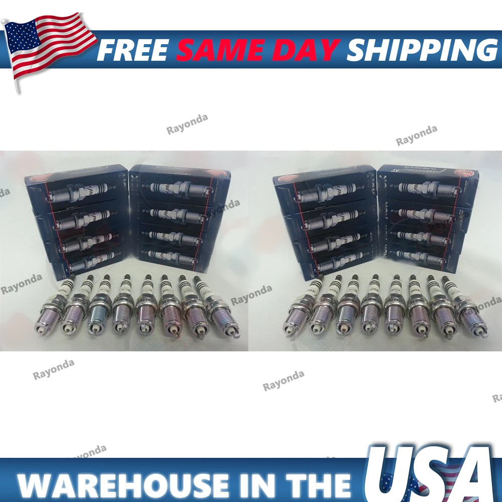 NGK IRIDIUM IX Spark Plugs 4469 Set of 16 for Dodge Jeep Chrysler HEMI