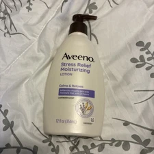Aveeno Stress Relief Moisturizing Body and Hand Lotion 12oz