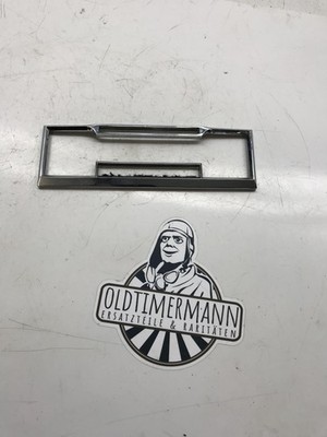Blende Radio Autoradio Chrom DIN Becker für Mercedes W111 W108