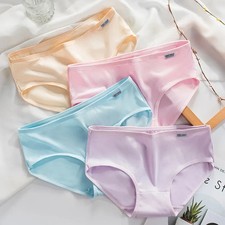 Hanes Womens 1-Pack Cotton Briefs Lady Underwear Panties Assorted Colors