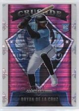 2022 Panini Chronicles Crusade Pink Pulsar Prizm Bryan De La Cruz #9 0w8