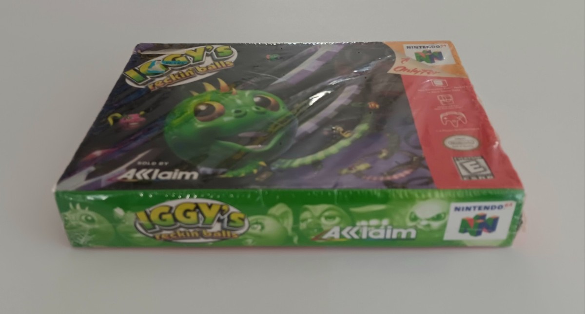 Iggy's Reckin' Balls (Nintendo 64, 1998) for sale online | eBay