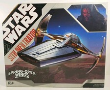 Star Wars 30th Anniversary Darth Maul Sith Infiltrator Spring-Open Wings New