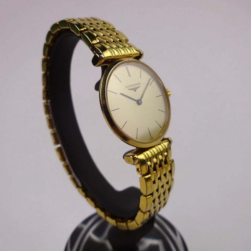Longines La Grande Classique Watch L4.209.2 Gold Plated Gold Dial Women's - Image 3 of 4