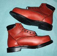 NEW WD Red Wing Shoes Men  s SUPERSOLE  202 6-inch Soft Toe Boots Size 11.5 H