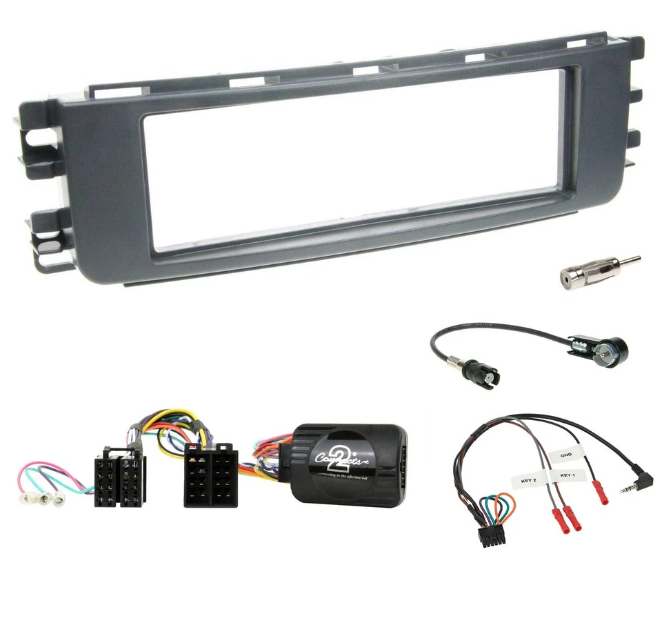 Blaupunkt USB DAB SD Lenkrad Bluetooth Autoradio für Smart ForFour 04-06 W454 Au - Bild 3 von 4