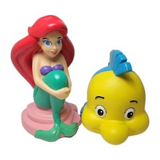 Disney's Little Mermaid and Flounder Bath / Pool Toys