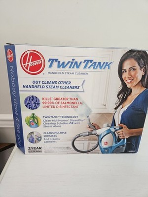 Hoover Twin Tank Handheld Steam Cleaner WH20100 - Powerful & Compact Open Box
