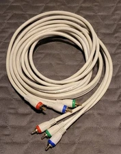 Gold plated 3 RCA Component Video Red Green Blue Cable